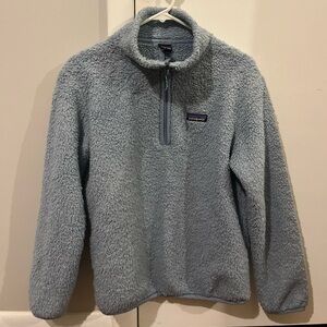 Patagonia Light Blue Sherpa Fleece Jacket